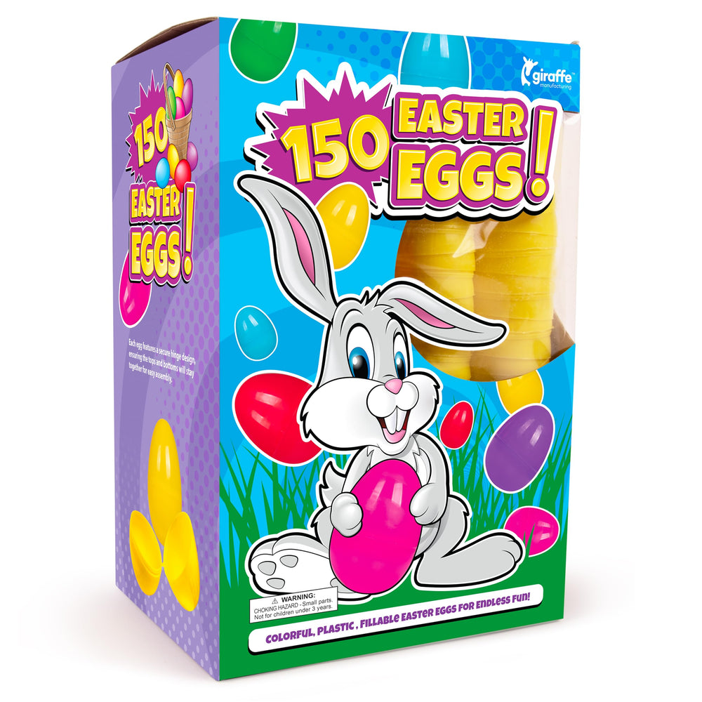 Giraffe Manufacturing reusable Easter eggs for next season