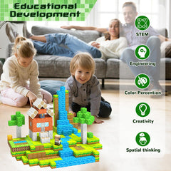 Girigi Magnetic Blocks 8-Magnet Design: stronger bonds enable creative, larger structures