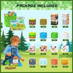 Girigi Magnetic Blocks Animals: vibrant animals trigger creative farm adventures