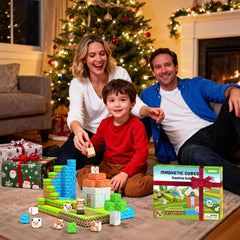 Girigi Magnetic Blocks STEM Sensory Toy: vivid patterns support problem-solving and motor skills