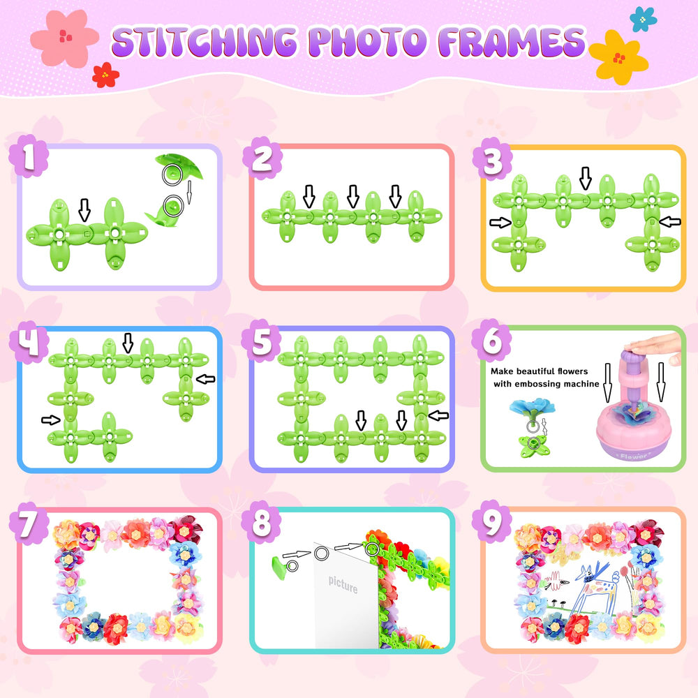 GirlsHome DIY flower arrangements for fun at home and school.