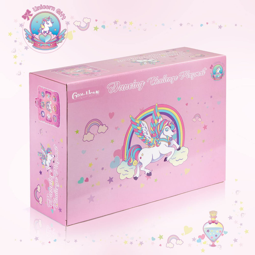 GirlsHome Foldable dance mat for easy storage.
