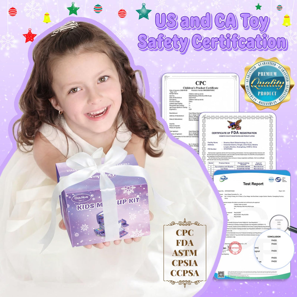 GirlsHome lip gloss assortment offering glossy, child-safe beauty play.