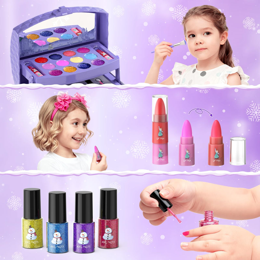 GirlsHome Frozen packaging featuring snowflake button design enhances gift appeal.