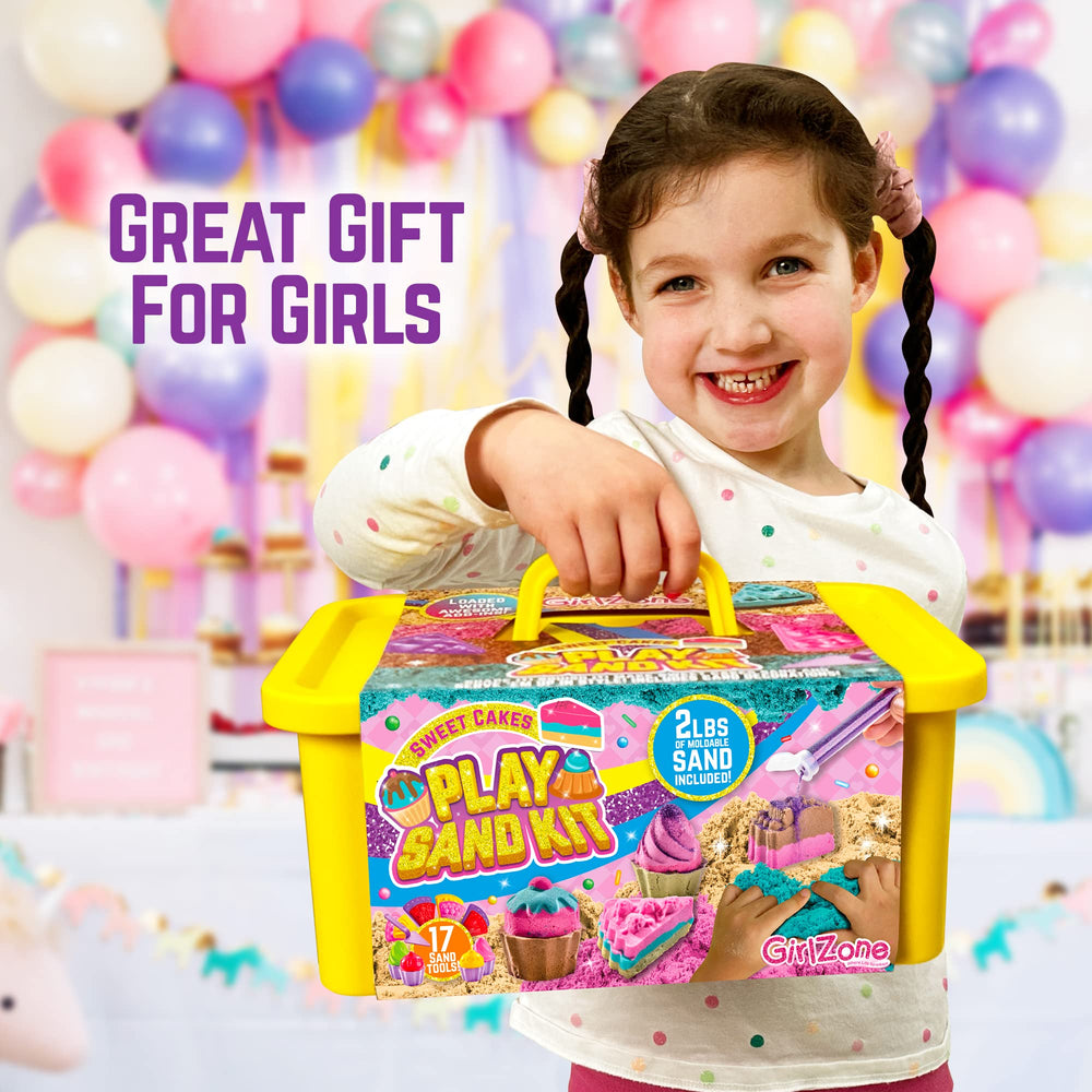 GirlZone baking themed activity keeps kids engaged away from screens.