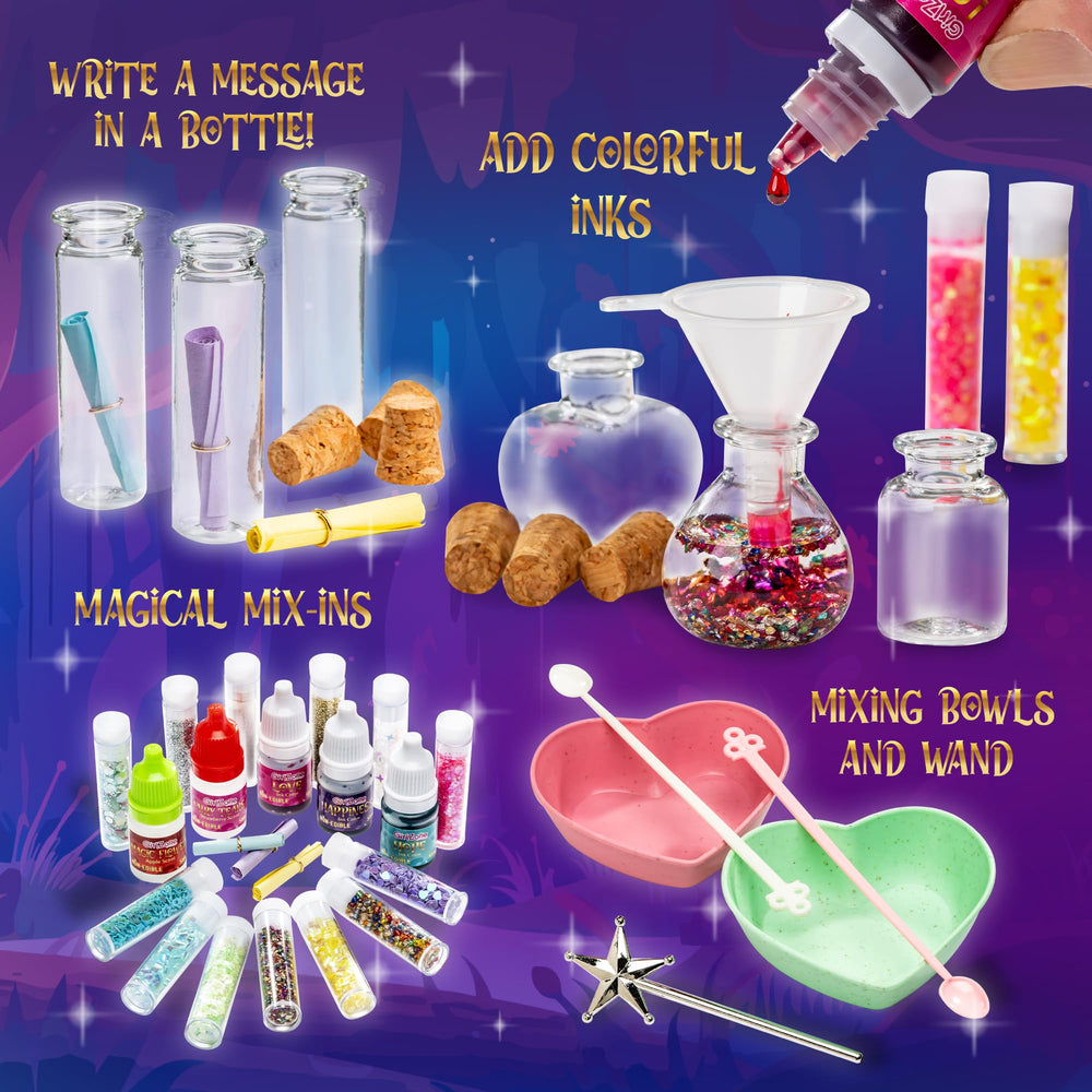 GirlZone Dreams Potion bottle helps organize imagination and storytelling