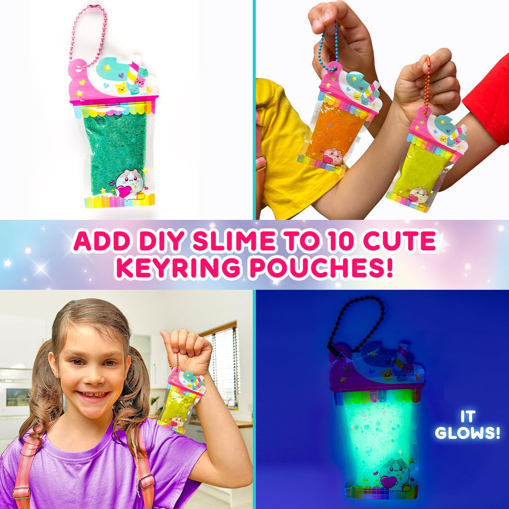 GirlZone My Cutie Pie Slime Kit butter slime texture for sensory play