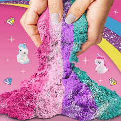 GirlZone rainbow sand play scene for castle and sculpture projects
