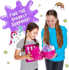 Surprise mini egg inside the GirlZone slime kit adds a playful mystery.