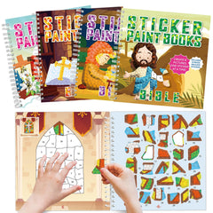 gisgfim Bible sticker book Jesus theme sparks imaginative crafts and classroom joy