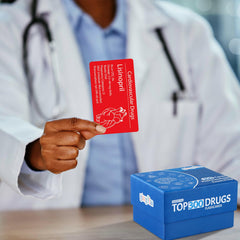 gisgfim Top 300 Drugs flashcards show dosage formulas for practical nursing calculations