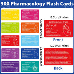 gisgfim Top 300 Drugs flashcards stacked for portable, organized review on the go