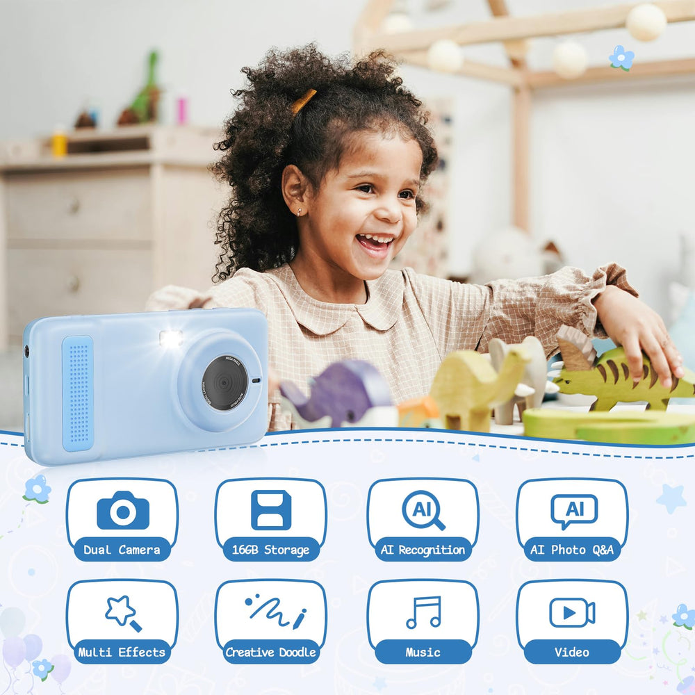 Gisotu 4-inch LCD touchscreen with blue light protection for comfortable long sessions.