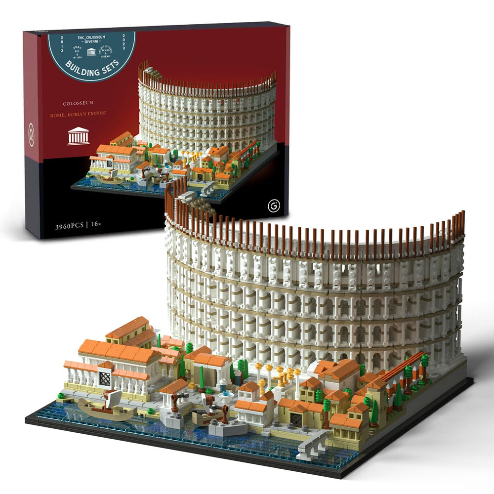 Givenni Roman Colosseum assembly set for display and spatial thinking