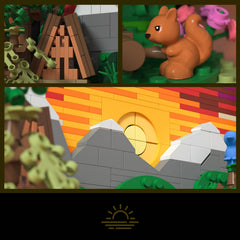 Givenni Ideas woodland creatures and flora, adds depth to home decor.