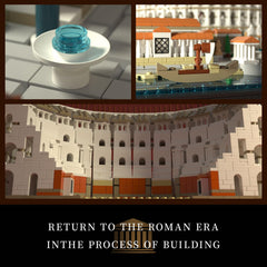 Givenni Roman Colosseum pier detail adds authentic charm for collectors