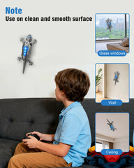 Givzan gecko charging via USB cable for convenient reuse