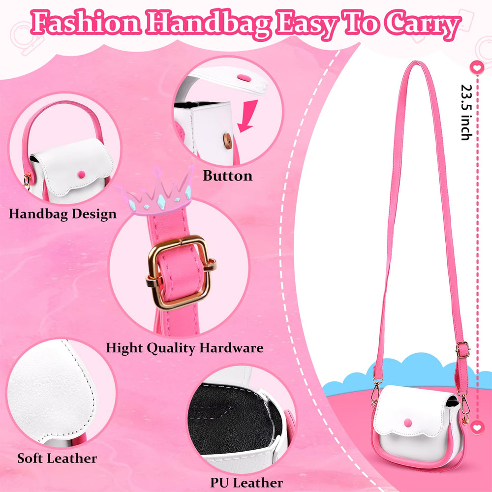 GJZZ Play Purse pretend cards and cash for playful shopping adventures