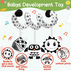 GKDOMS sun squeaker plush engages hearing and fine motor exploration
