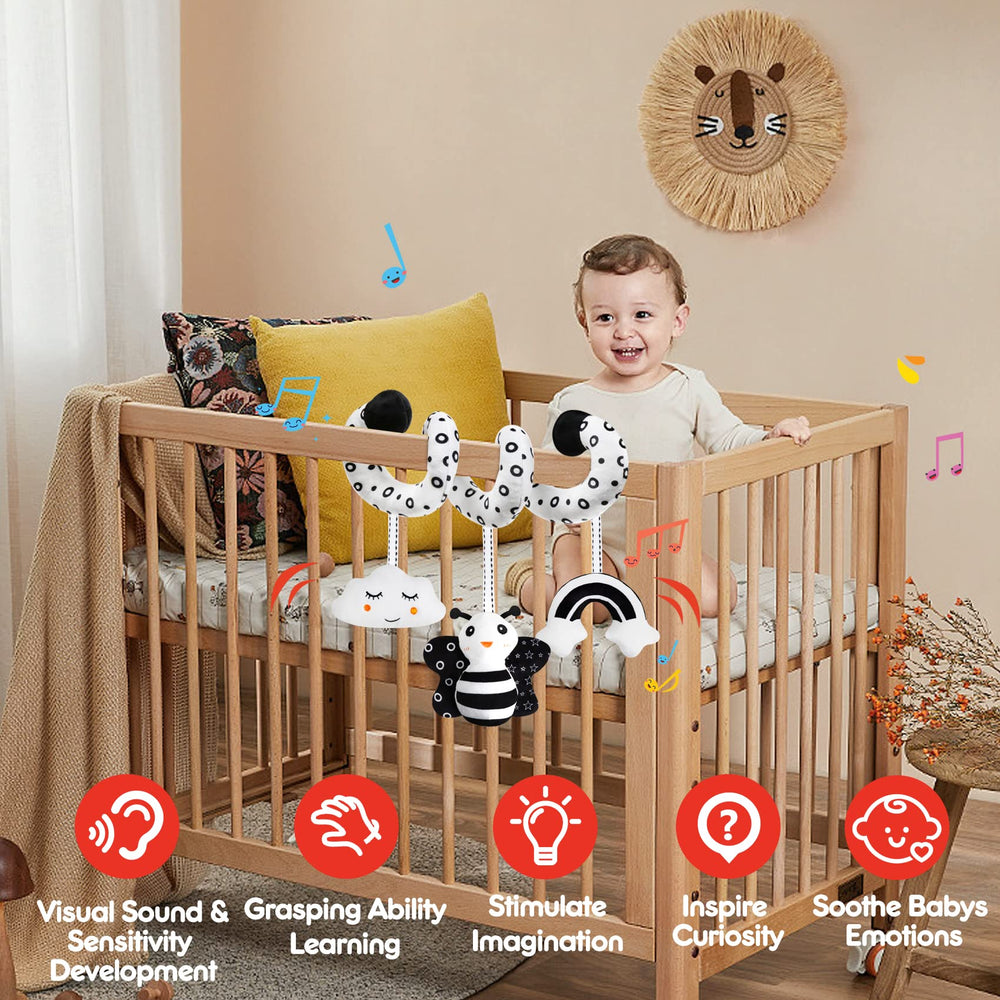 GKDOMS high-contrast design supports early visual tracking.