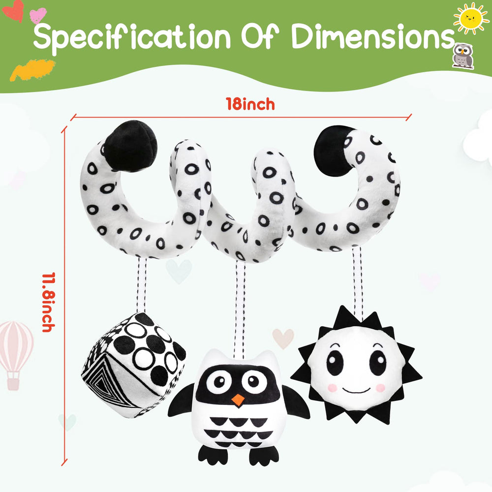 GKDOMS sensory toy set supports newborn curiosity through sight and touch