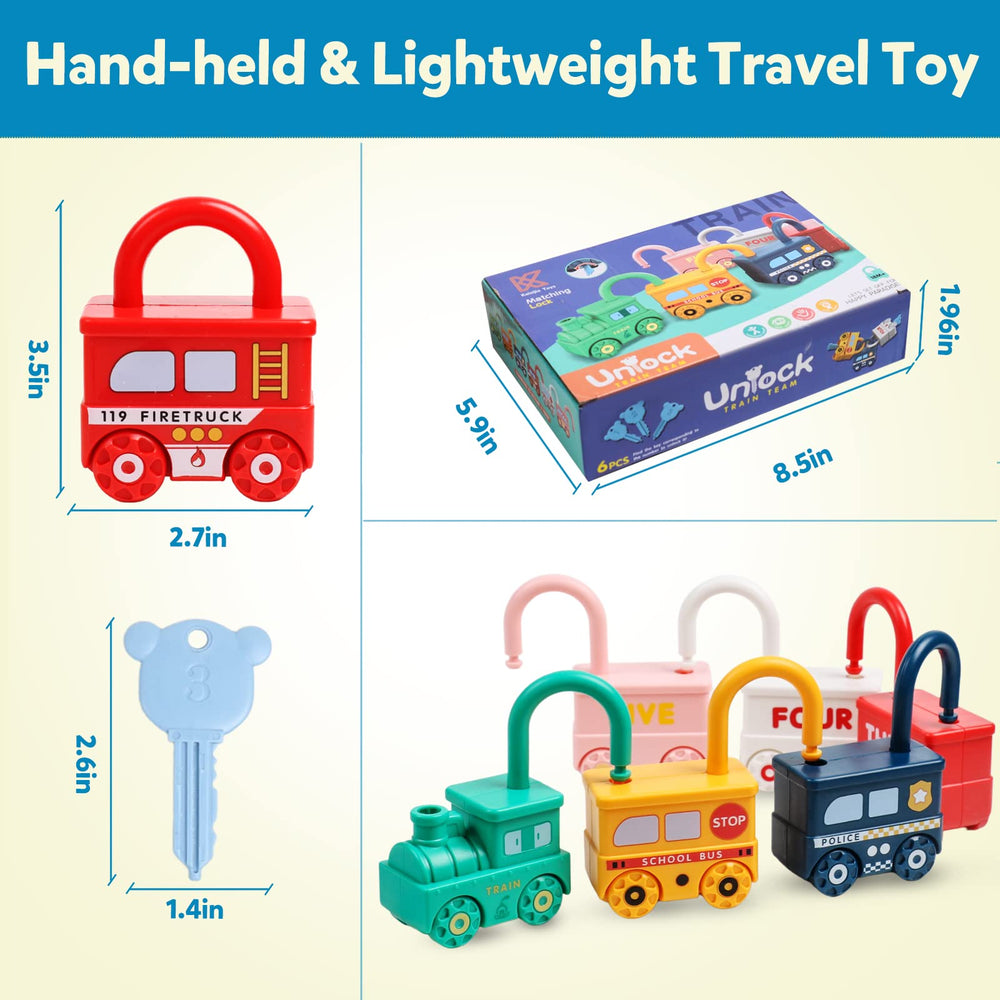 GKDOMS portable learning toy for car trips and outings.