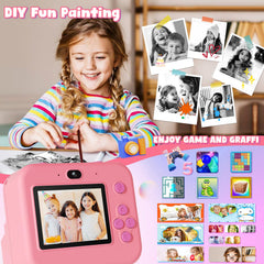 GKTZ Kids Camera dual selfie front view for sharper photos
