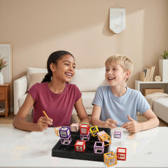 GLASSMARC Laser Maze Game offers solo and multiplayer play options to suit individual or group learning at home times together