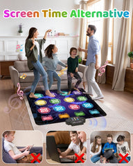 Gleamkid Dance Mat foldable design for easy storage and travel
