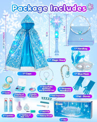 Gleamkid snowflake necklace adds sparkling detail to outfits