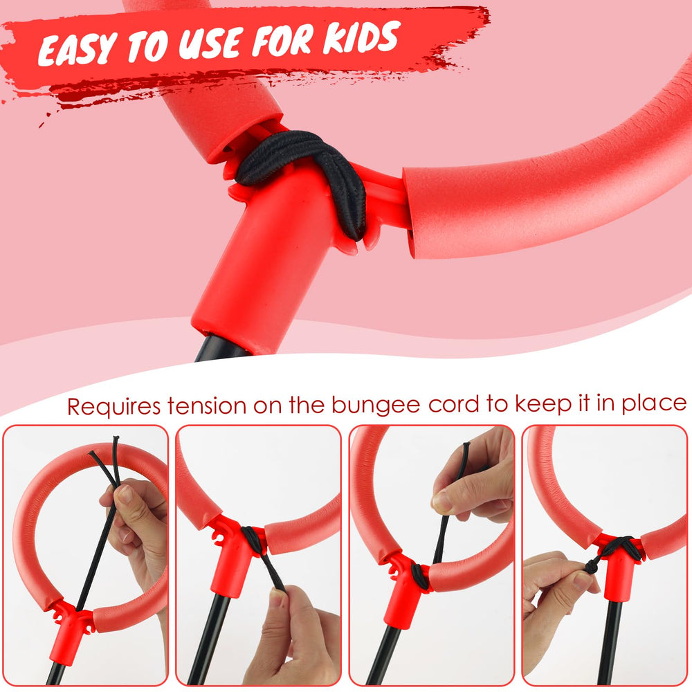 GleeGlow easy-assemble design makes group play simple.