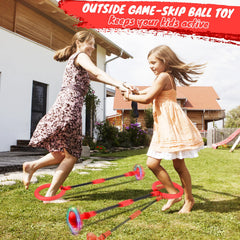 GleeGlow outdoor toy helps kids stay active during playtime.