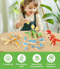 GLEEHAPY safe natural wood paint emphasizes non toxic finish for safe crafting