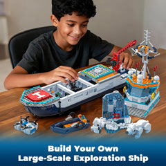 Glikid Arctic explorer set includes helicopter and drone for dynamic aerial missions
