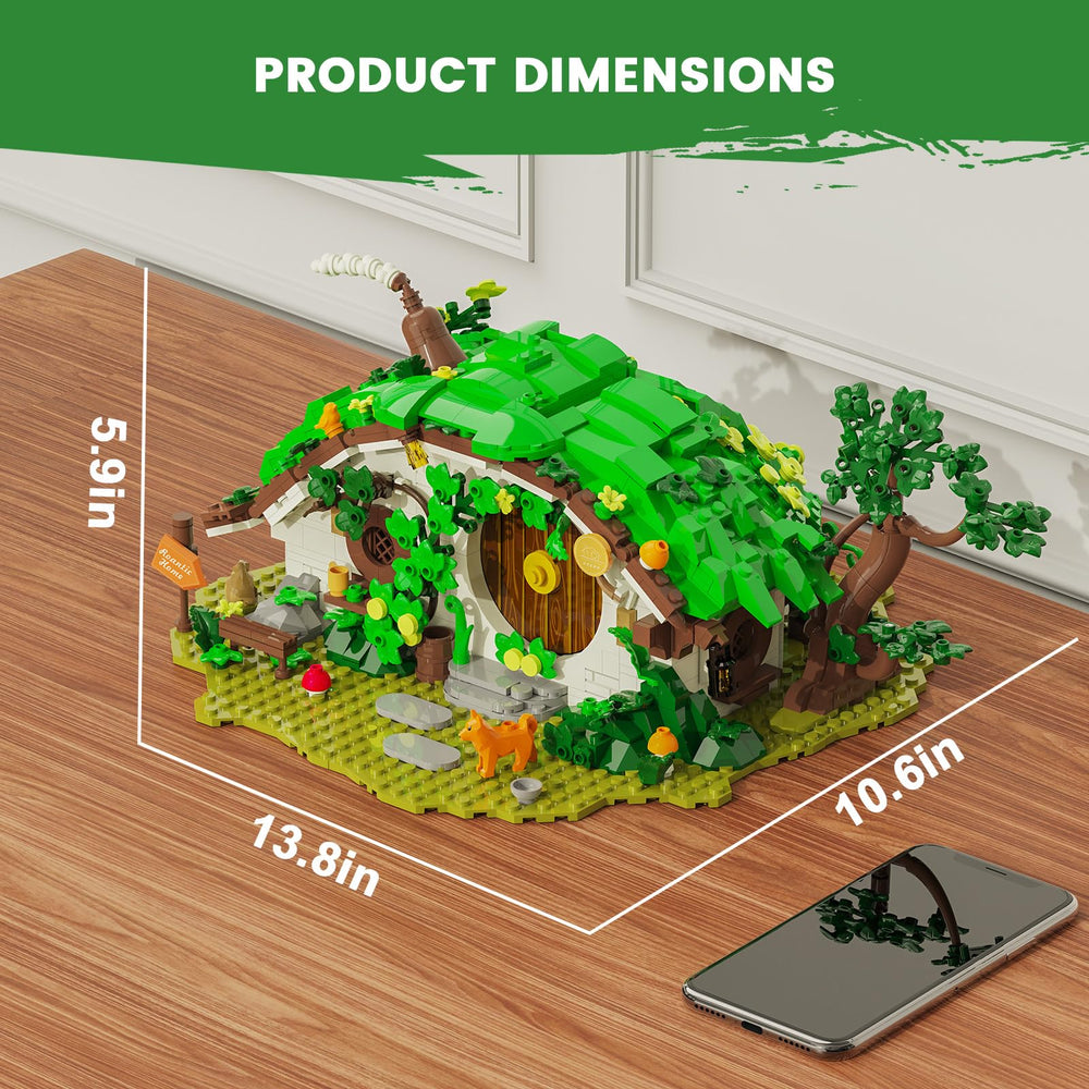 Glikid dwarf cabin gift-ready set makes memorable hobbyist decor