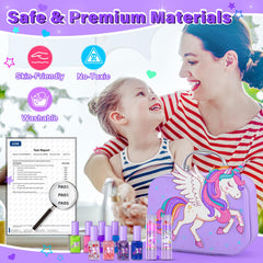 Glisiol non-toxic water-based nail polish safe for kids