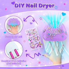 Glisiol Pegasus design nail polish kit inspires magical manicures