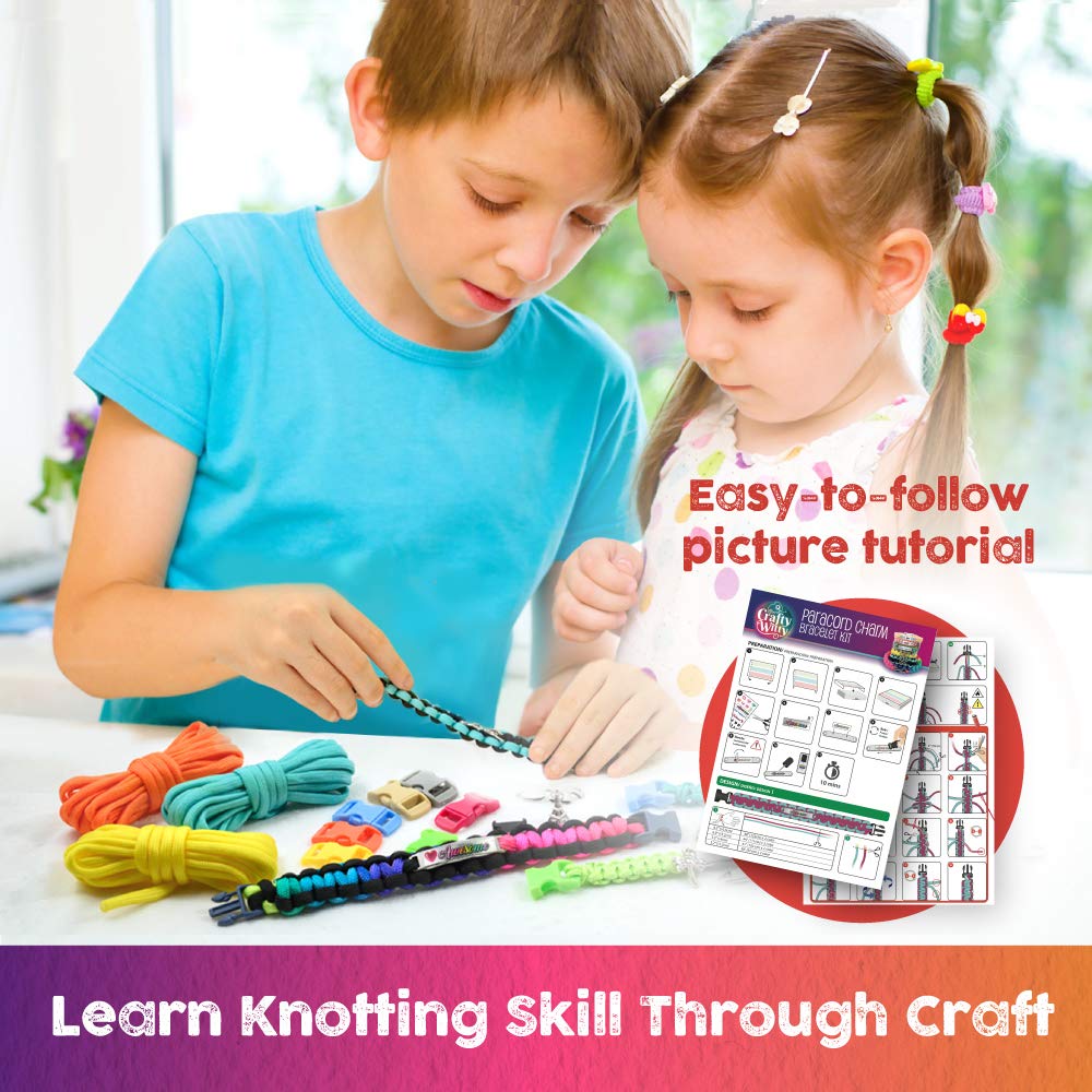 Glittery Garden bracelet loom jig helps easy, neat braiding.