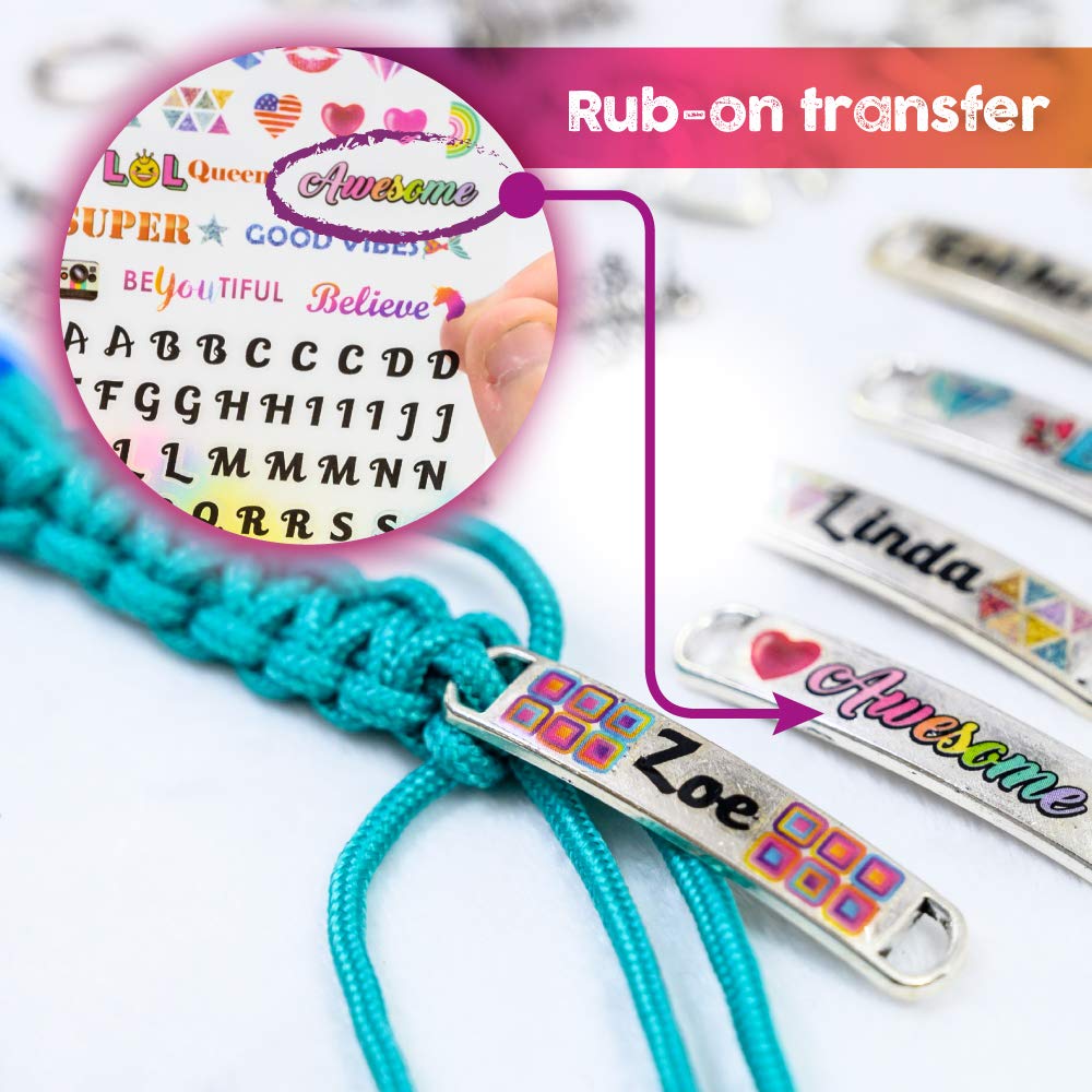 Glittery Garden silver-plated charms add shine to handmade bracelets.