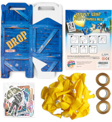 Glittery Garden 10-inch yellow balloons for vibrant gaming vibes.