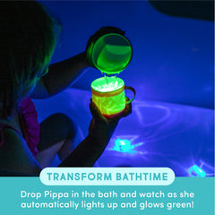 Glo Pals Pippa six reusable light-up cubes provide ongoing sensory play
