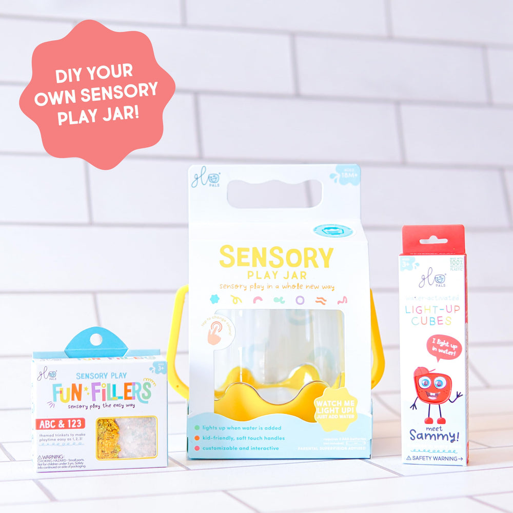 Glo Pals on-the-go set suits car rides and bedtime routines