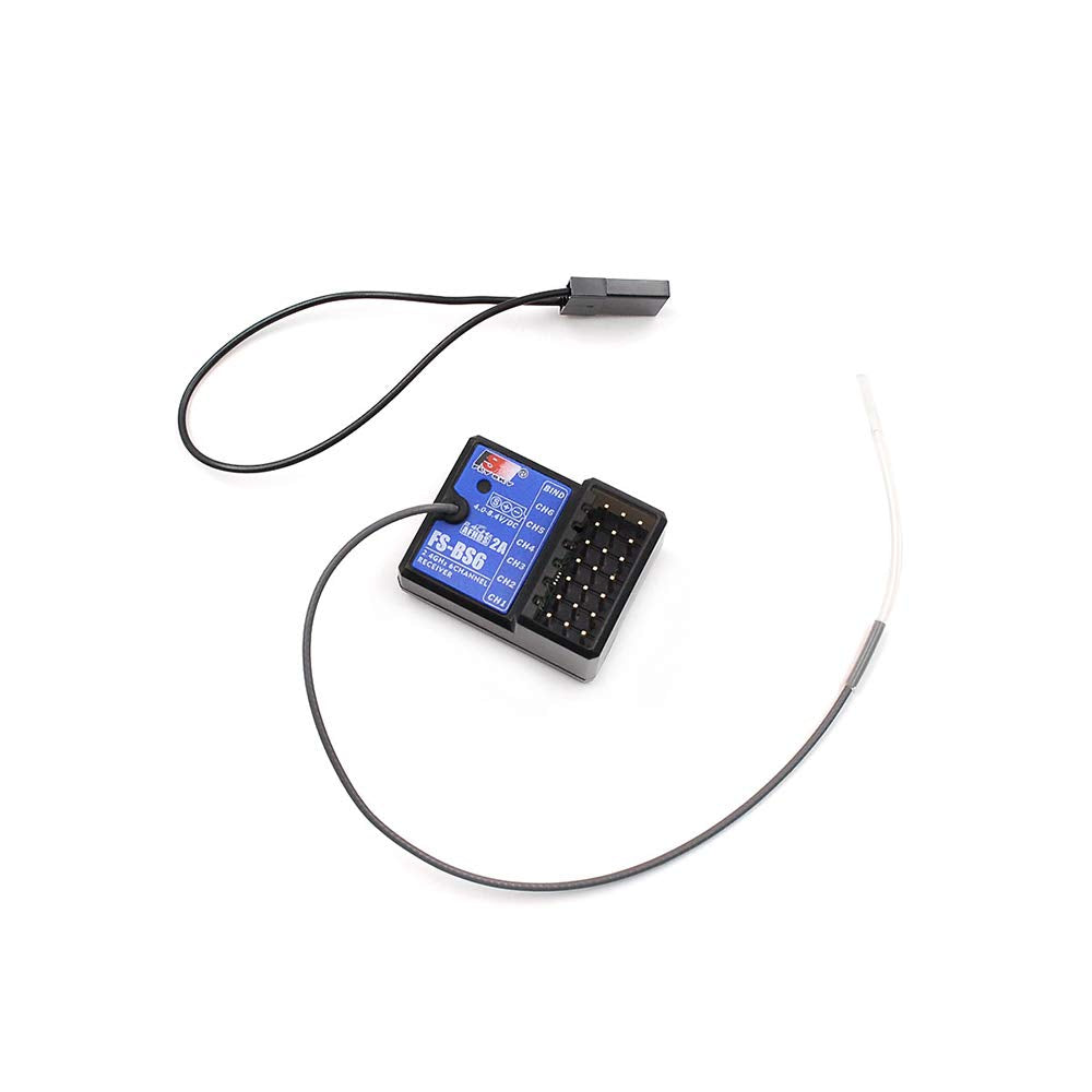 FS-BS6 gyro offset recovery helps maintain model control during interference.