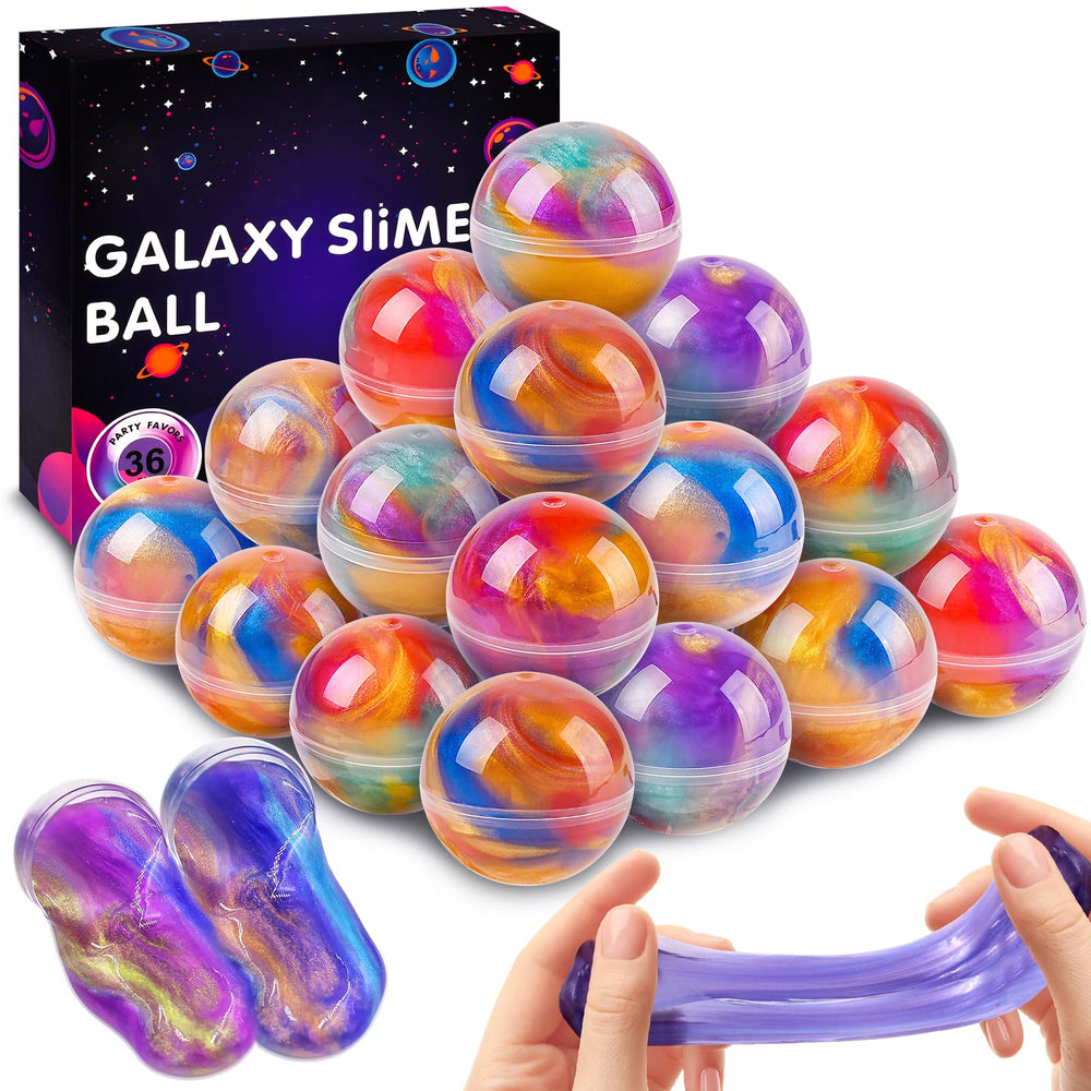 Glompgz galaxy slime 36-pack ideal for classroom rewards and party favors.