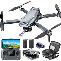 Glorale GPS Drone with 4K camera capturing detailed aerial footage