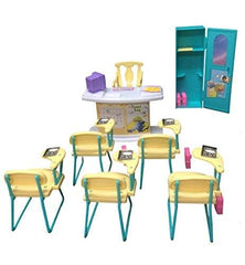 Gloria dollhouse chair close-up highlights sturdy build.