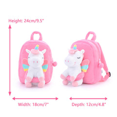 Gloveleya pastel colors plush fabric adds charm to everyday preschool adventures.