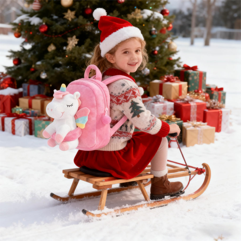 Gloveleya travel-friendly design fits car seats and luggage.