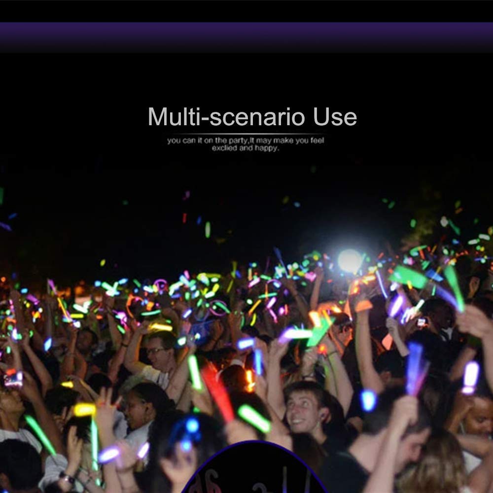 Glow Fever Birthday Halloween glow sticks brighten celebrations with color.
