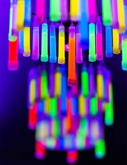Glow Fever Glow Sticks with Lanyards provide hands-free visibility at events.